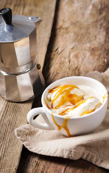 Recette latte macchiato caramel à la maison
