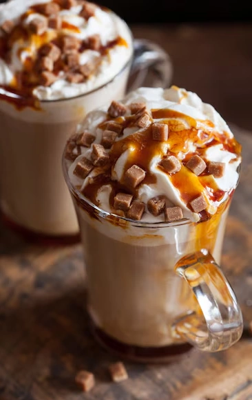 Recette latte macchiato caramel revisitée