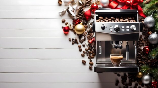 Cafetière broyeur expresso