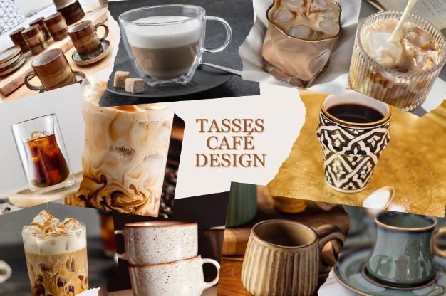 Tasses café design