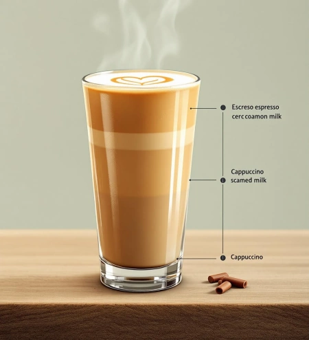 différence latte et cappuccino