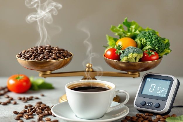 Café et équilibre acido-basique