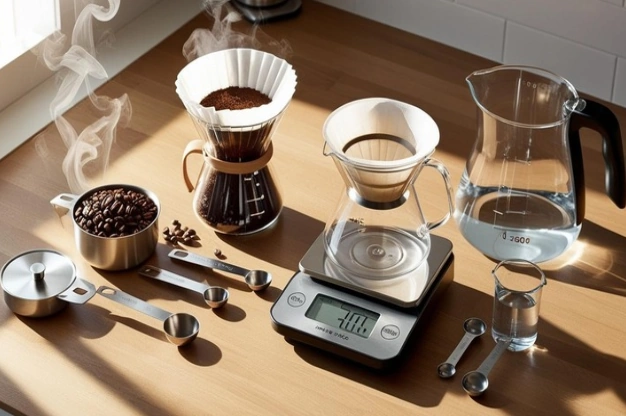 dosage café filtre 4 tasses