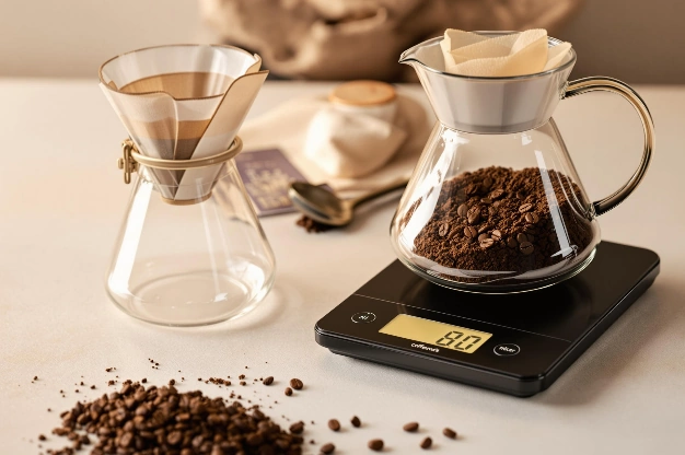 dosage cafe moulu cafetiere filtre