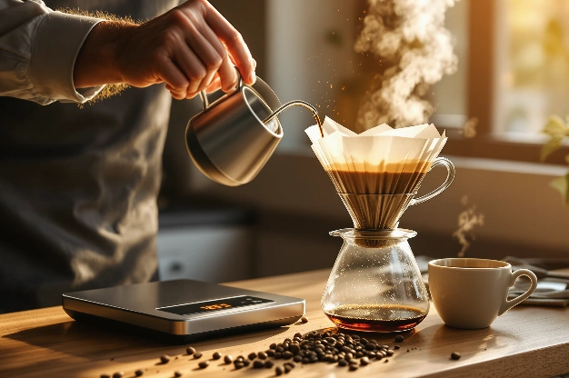 faire du café filtre dosage