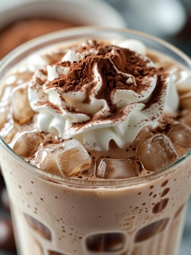 recette café frappé lait