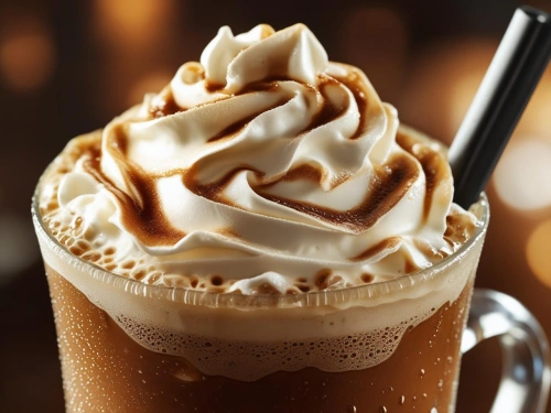 recette café frappé lait