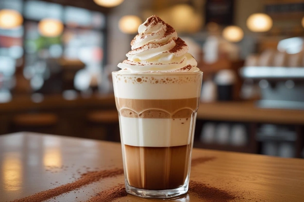 recette café frappé lait