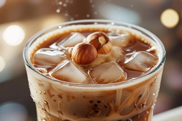 recette café frappé noisette