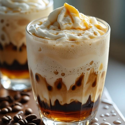 recette café frappé orgeat