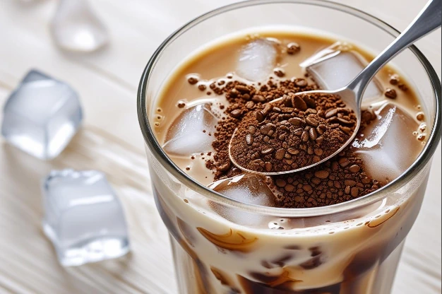 recette café glacé avec café instantané