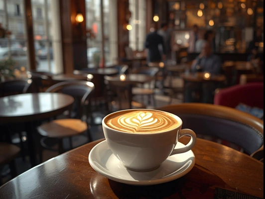 Café latte macchiato