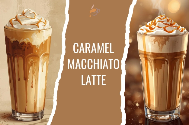 caramel macchiato latte